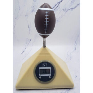 Football Advertising Benchmark Vintage Small Digital Novelty Clock